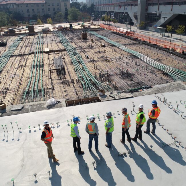 nuclear construction site